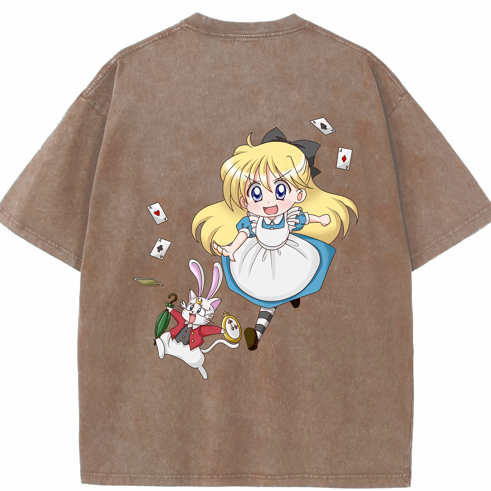 （画像用） 美少女戦士セーラームーン 愛野 美奈子 あいの みなこ Sailor Moon Aino Minako 綿100% ヴィンテージ風 半袖Tシャツ（背面プリント）