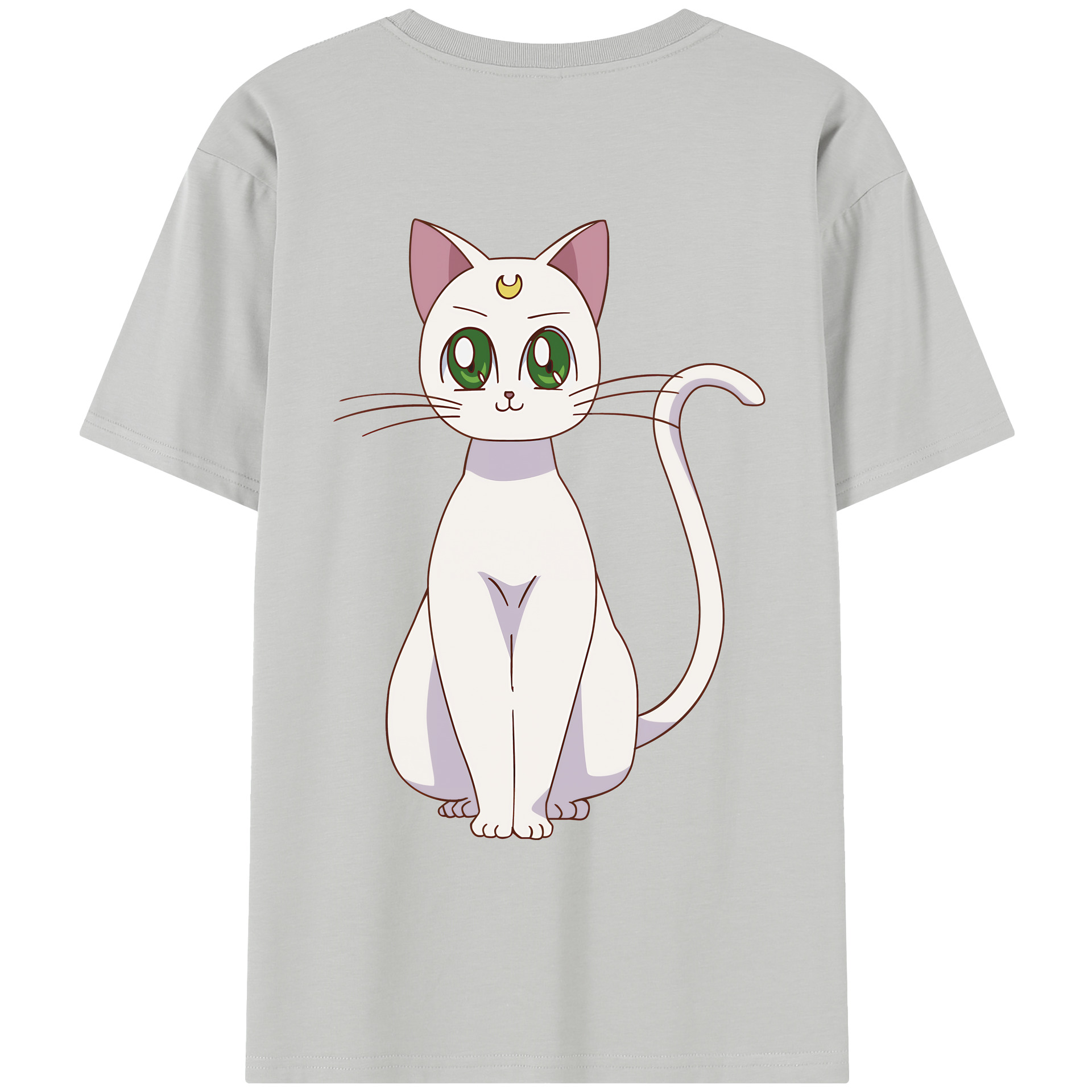 （画像用） 美少女戦士セーラームーン Sailor Moon レディース半袖Tシャツ(バックプリント)