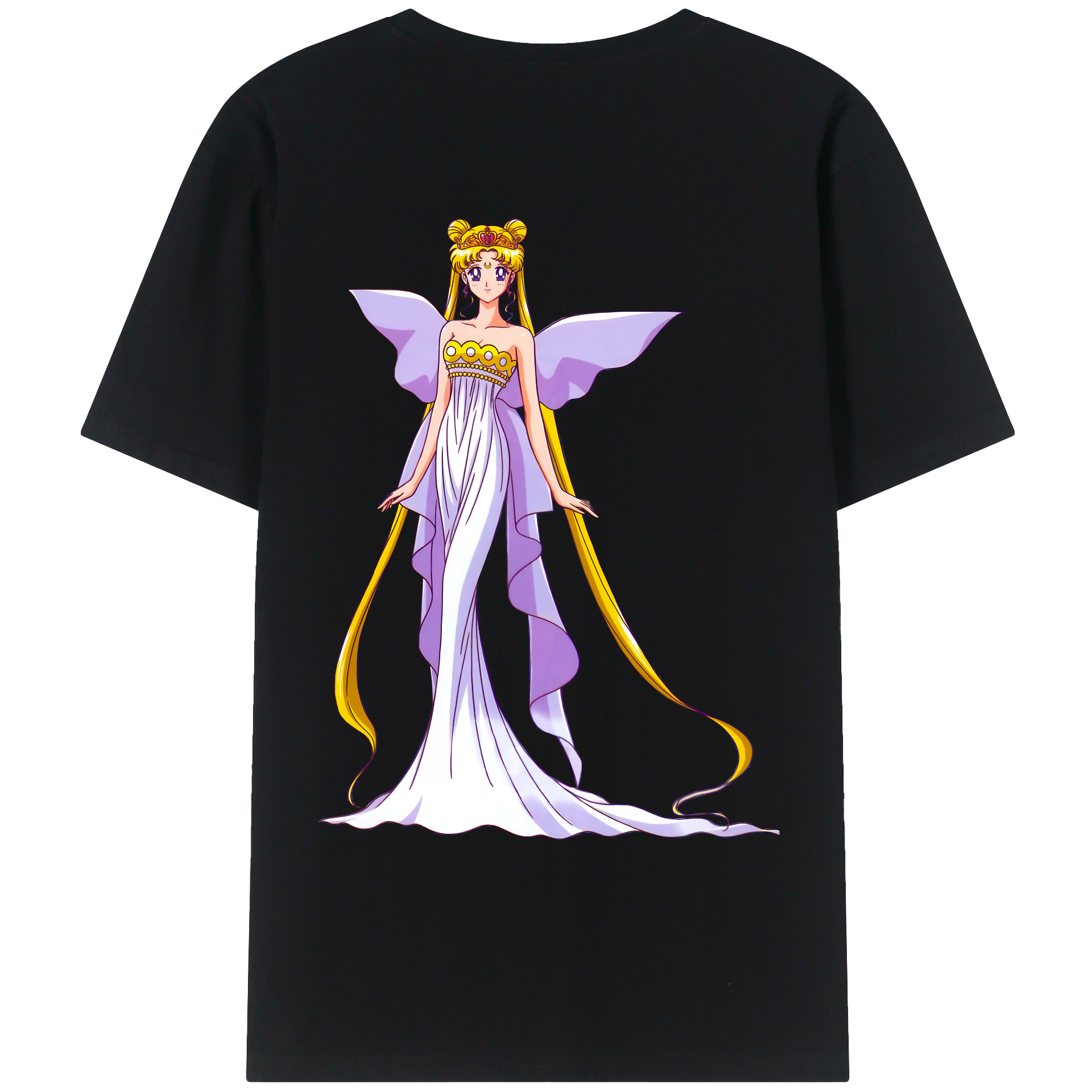 （画像用） 美少女戦士セーラームーン 愛野 美奈子 あいの みなこ Sailor Moon Aino Minako レディース半袖Tシャツ(バックプリント)