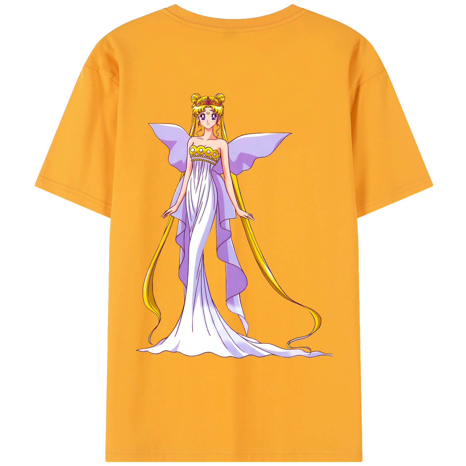（画像用） 美少女戦士セーラームーン 愛野 美奈子 あいの みなこ Sailor Moon Aino Minako レディース半袖Tシャツ(バックプリント)