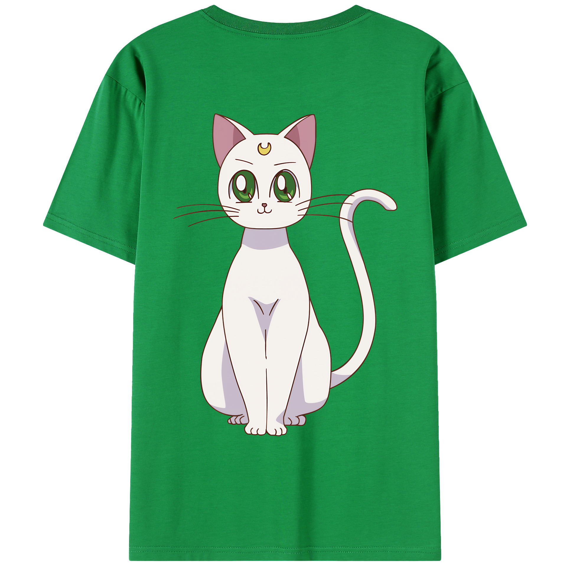 （画像用） 美少女戦士セーラームーン Sailor Moon レディース半袖Tシャツ(バックプリント)