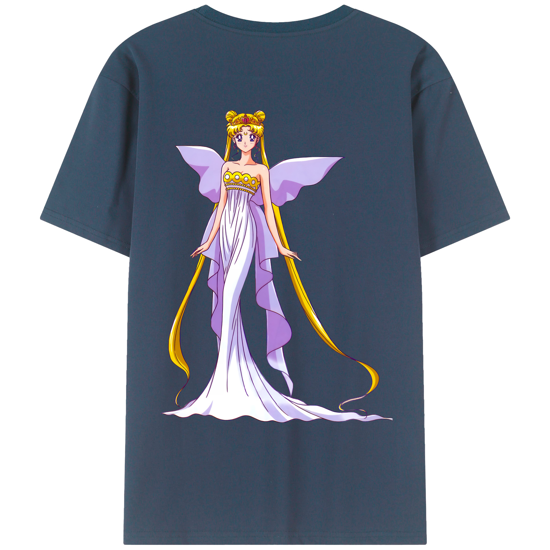 （画像用） 美少女戦士セーラームーン 愛野 美奈子 あいの みなこ Sailor Moon Aino Minako レディース半袖Tシャツ(バックプリント)