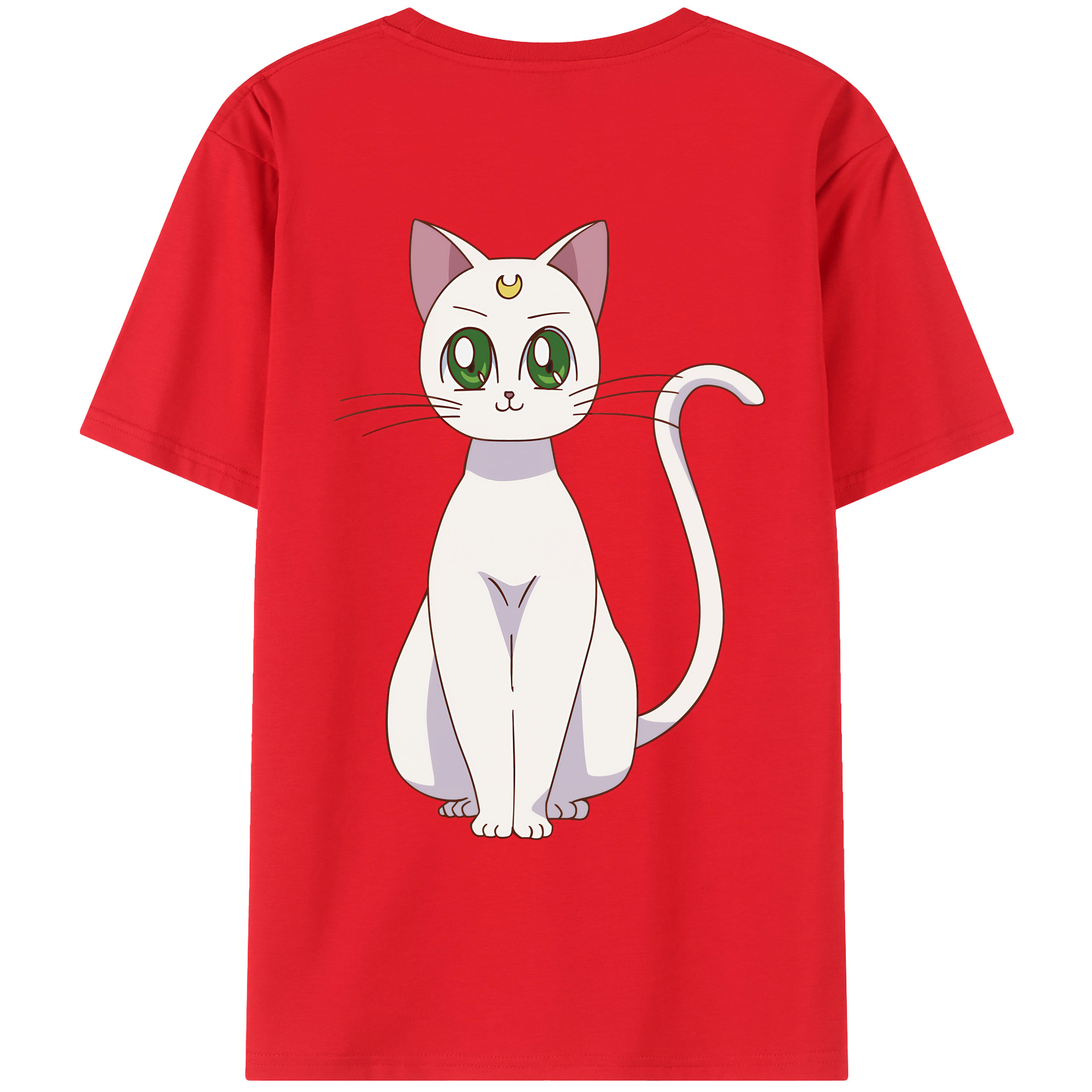 （画像用） 美少女戦士セーラームーン Sailor Moon レディース半袖Tシャツ(バックプリント)