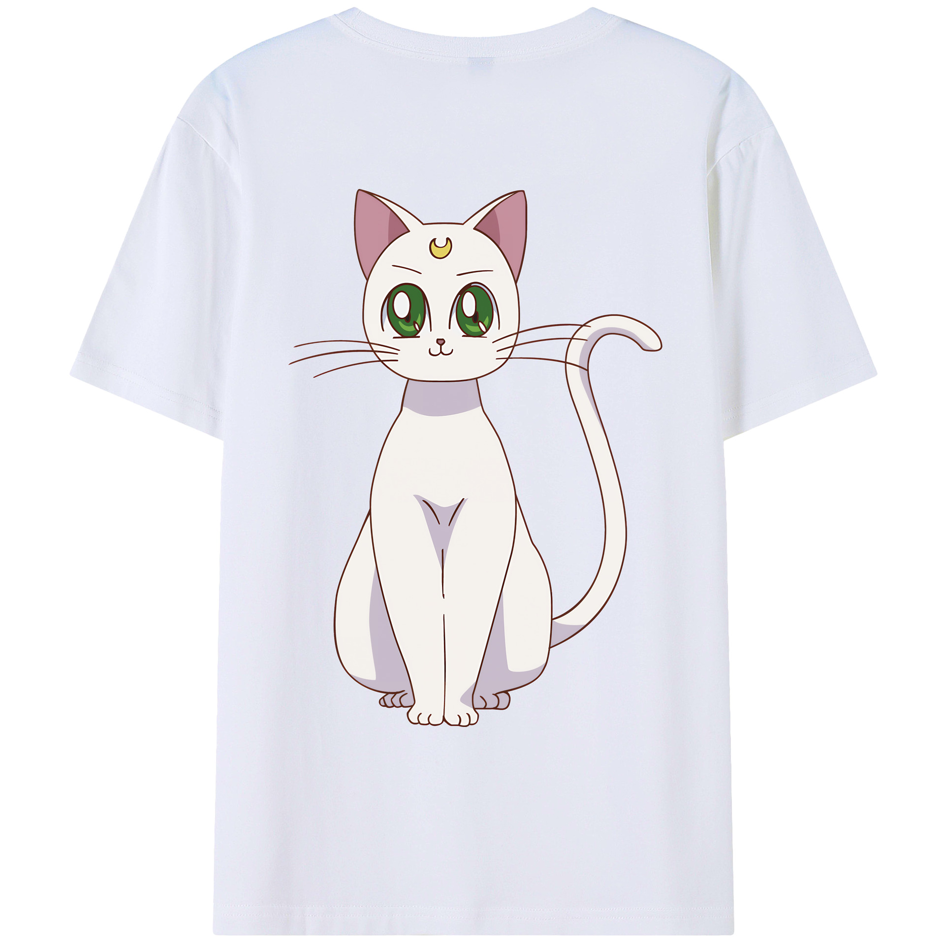 （画像用） 美少女戦士セーラームーン Sailor Moon レディース半袖Tシャツ(バックプリント)