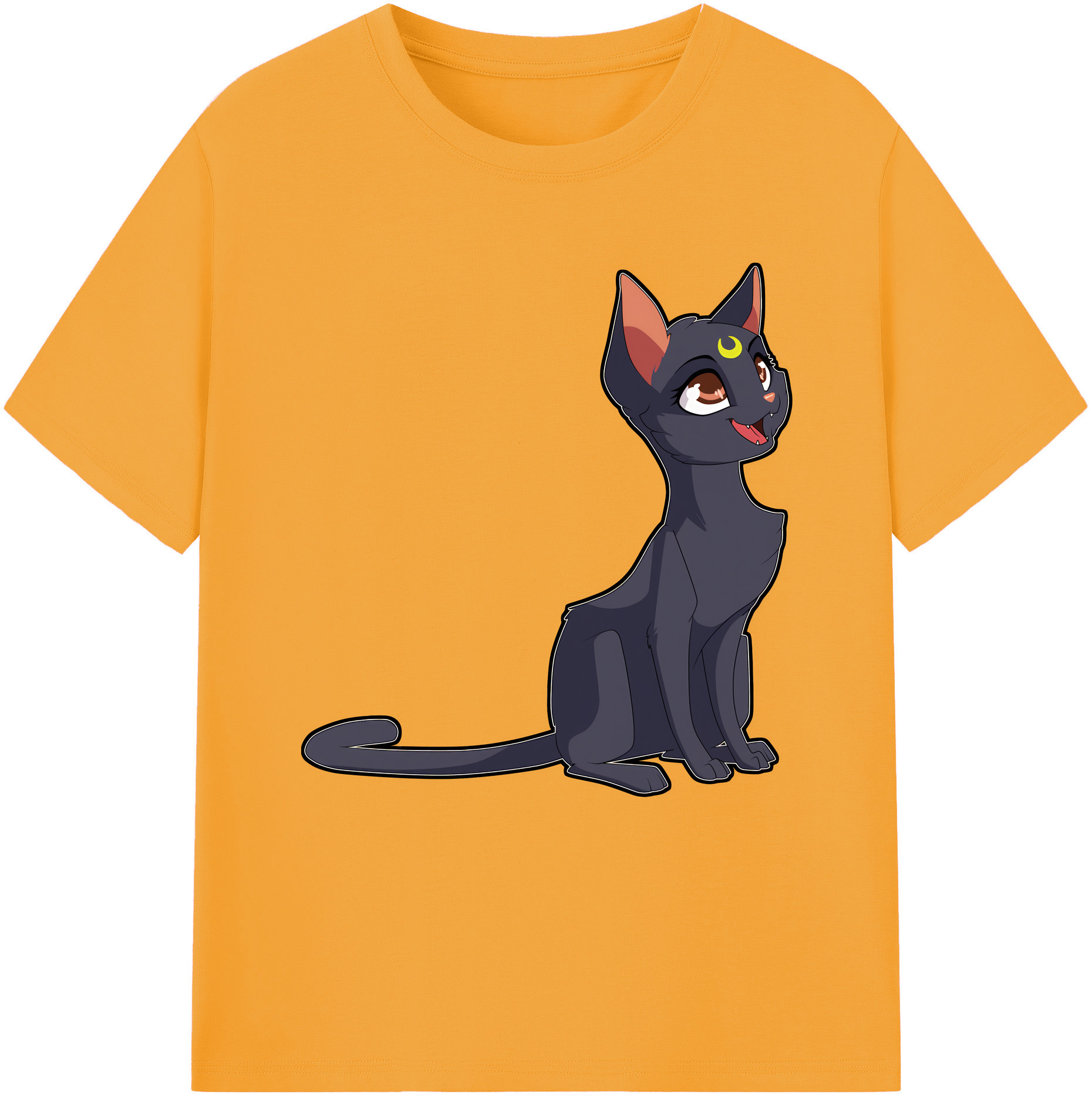 （画像用） 美少女戦士セーラームーン Sailor Moon レディースカジュアルプリントTシャツ（綿100％）