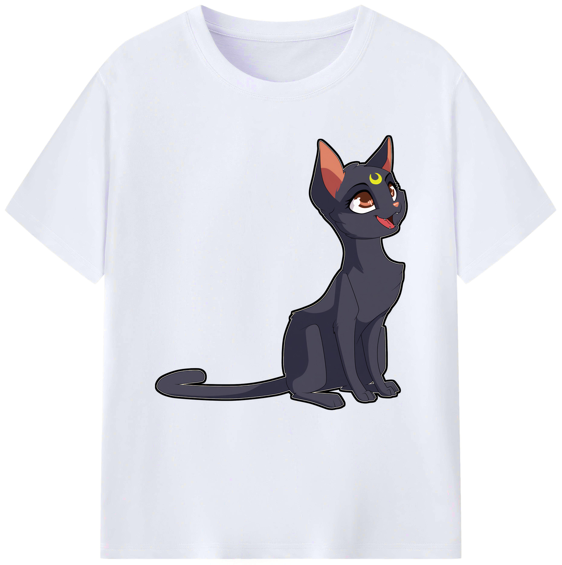（画像用） 美少女戦士セーラームーン Sailor Moon レディースカジュアルプリントTシャツ（綿100％）