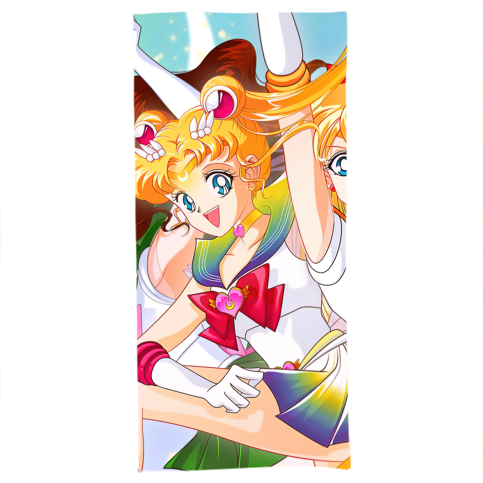 （画像用） 美少女戦士セーラームーン Sailor Moon 大判バスタオル 70×140cm 吸水速乾 柔らかい肌触り