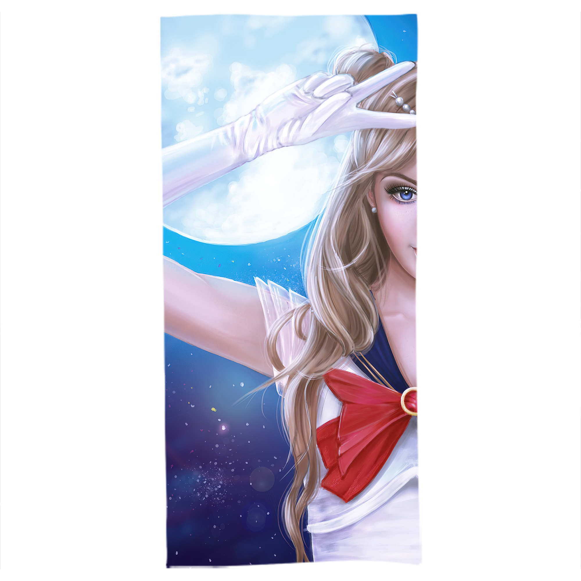 （画像用） 美少女戦士セーラームーン Sailor Moon 大判バスタオル 70×140cm 吸水速乾 柔らかい肌触り