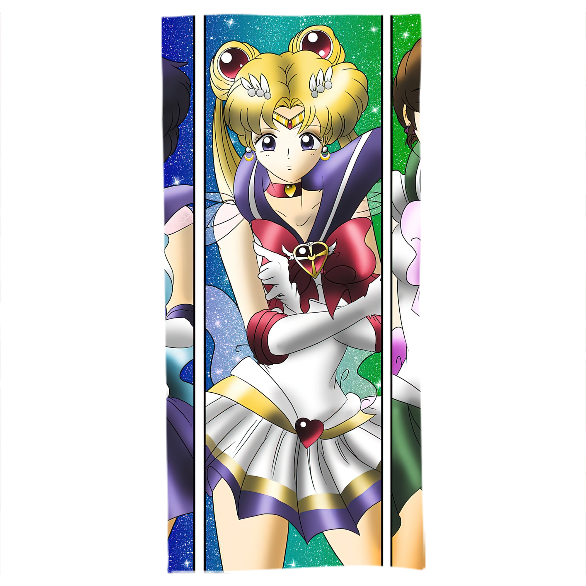 （画像用） 美少女戦士セーラームーン Sailor Moon 大判バスタオル 70×140cm 吸水速乾 柔らかい肌触り