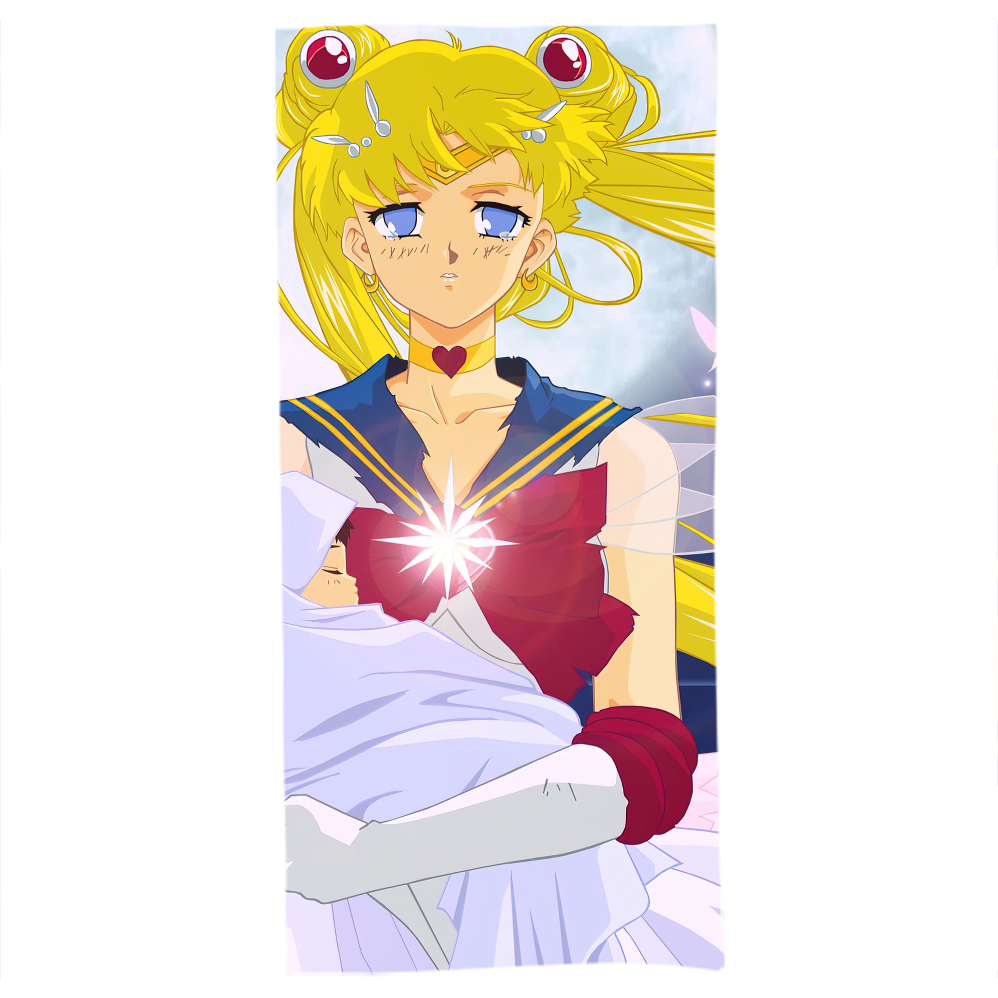 （画像用） 美少女戦士セーラームーン Sailor Moon 大判バスタオル 70×140cm 吸水速乾 柔らかい肌触り