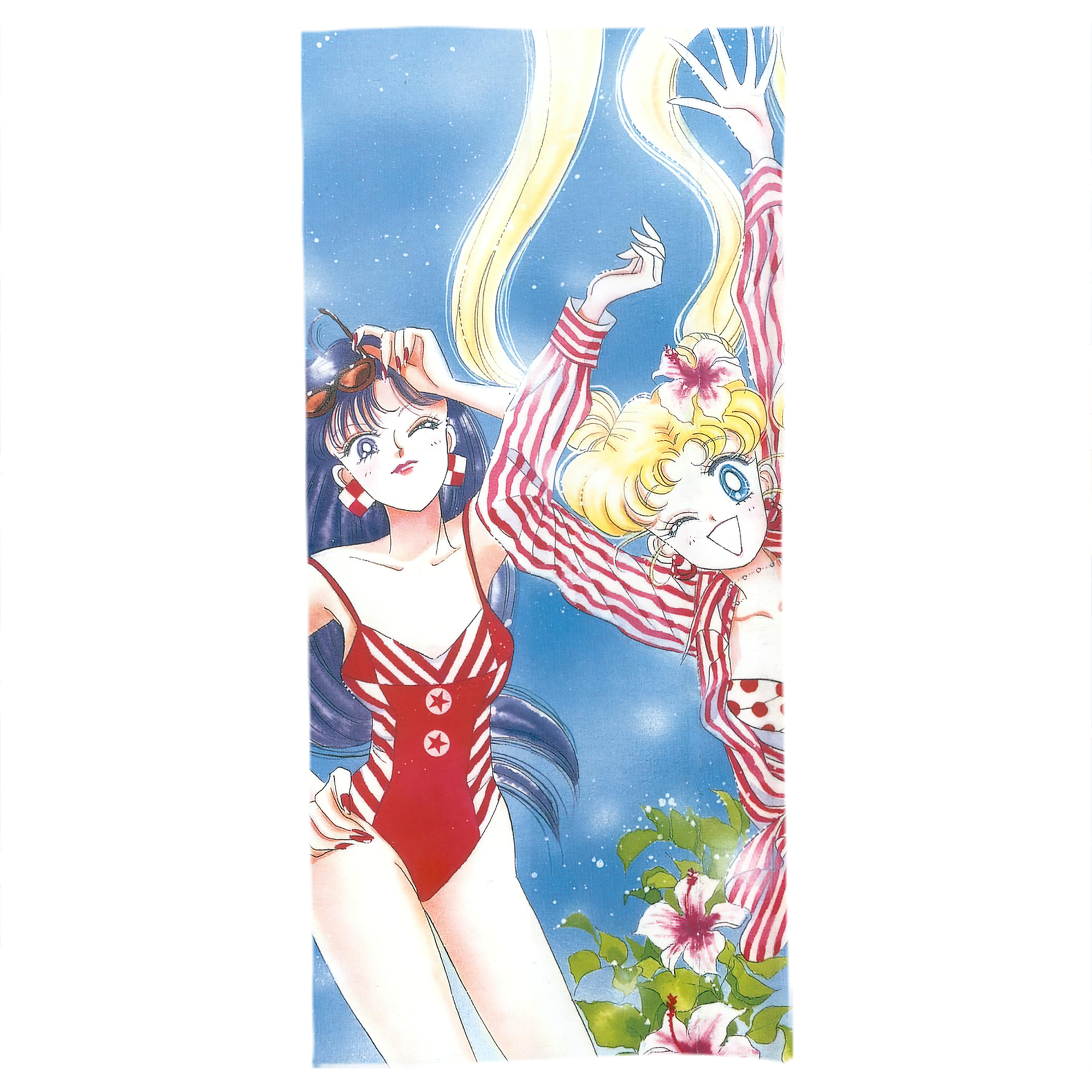 （画像用） 美少女戦士セーラームーン Sailor Moon 大判バスタオル 70×140cm 吸水速乾 柔らかい肌触り