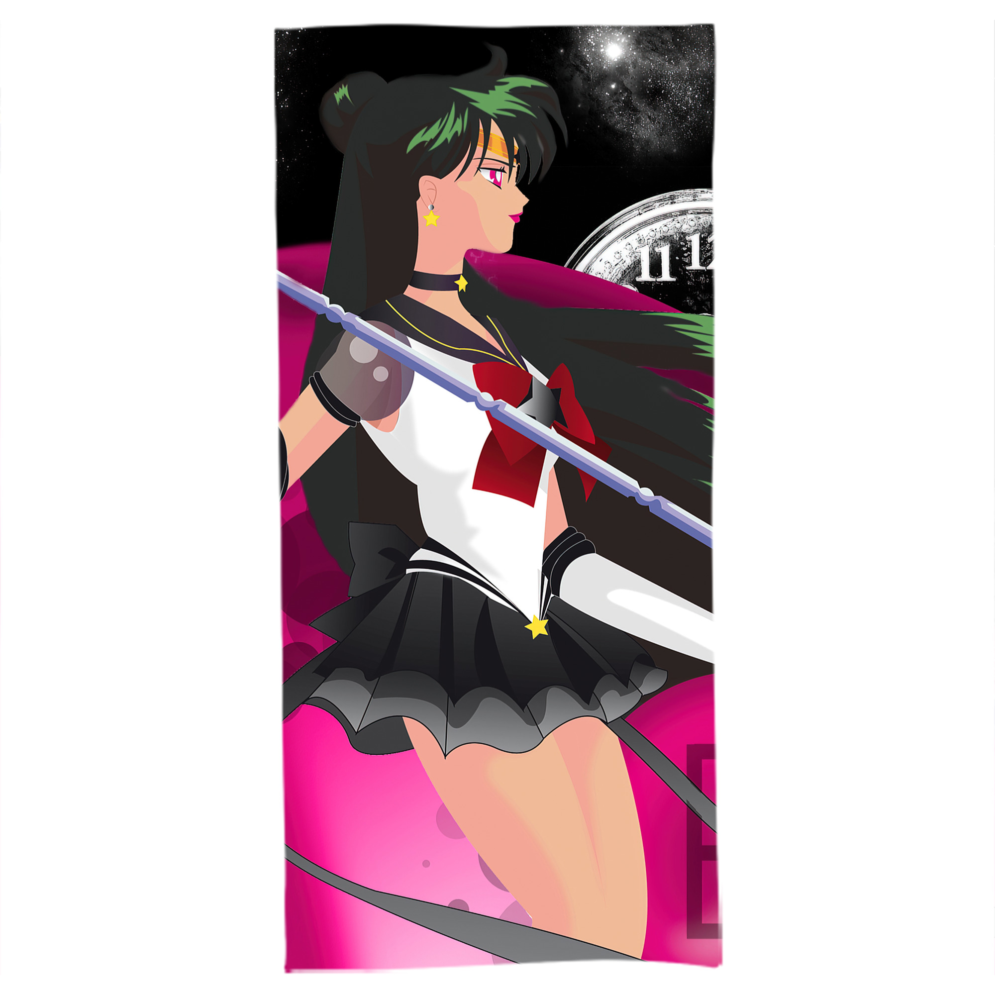 （画像用） 美少女戦士セーラームーン Sailor Moon 大判バスタオル 70×140cm 吸水速乾 柔らかい肌触り