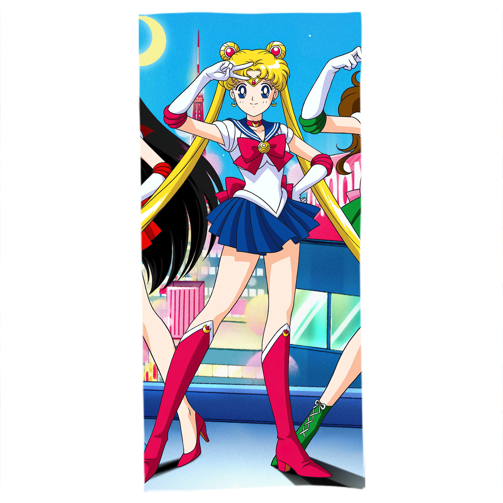 （画像用） 美少女戦士セーラームーン Sailor Moon 大判バスタオル 70×140cm 吸水速乾 柔らかい肌触り