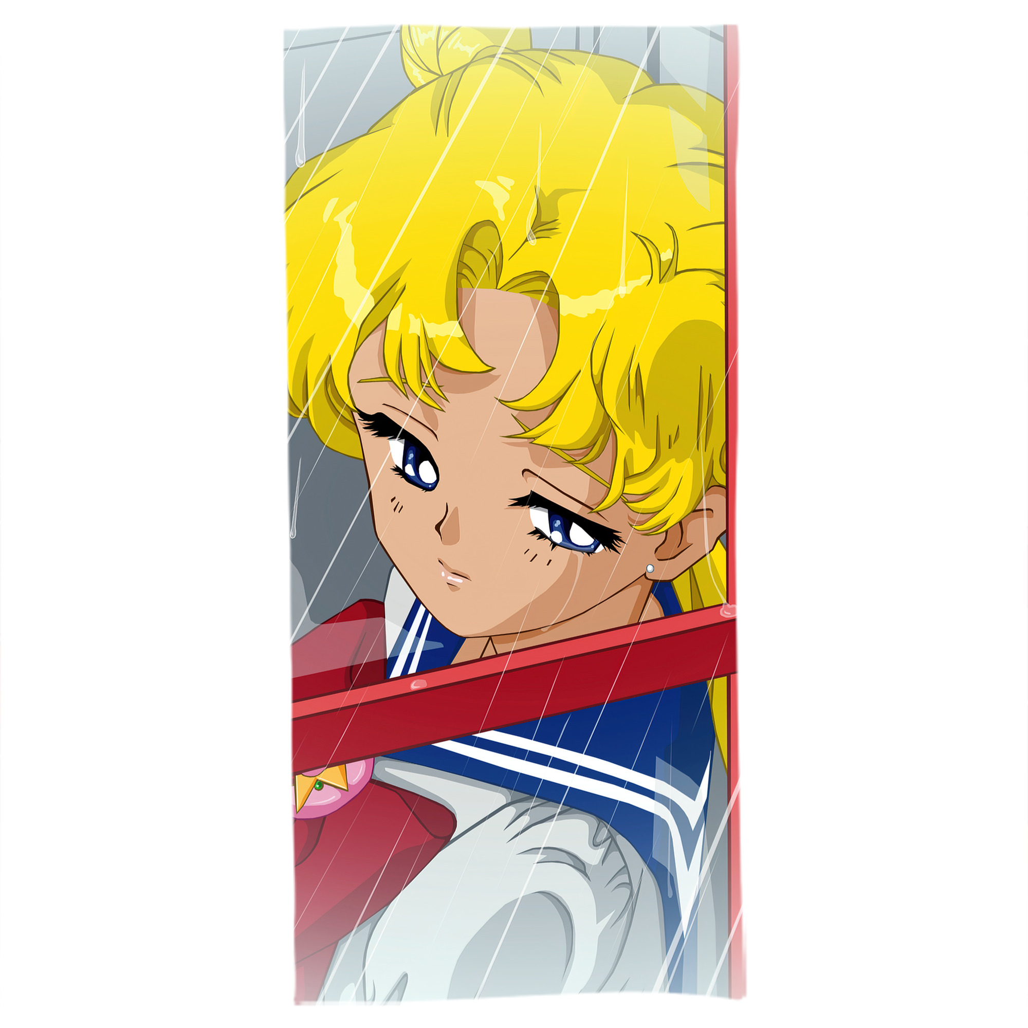 （画像用） 美少女戦士セーラームーン Sailor Moon 大判バスタオル 70×140cm 吸水速乾 柔らかい肌触り