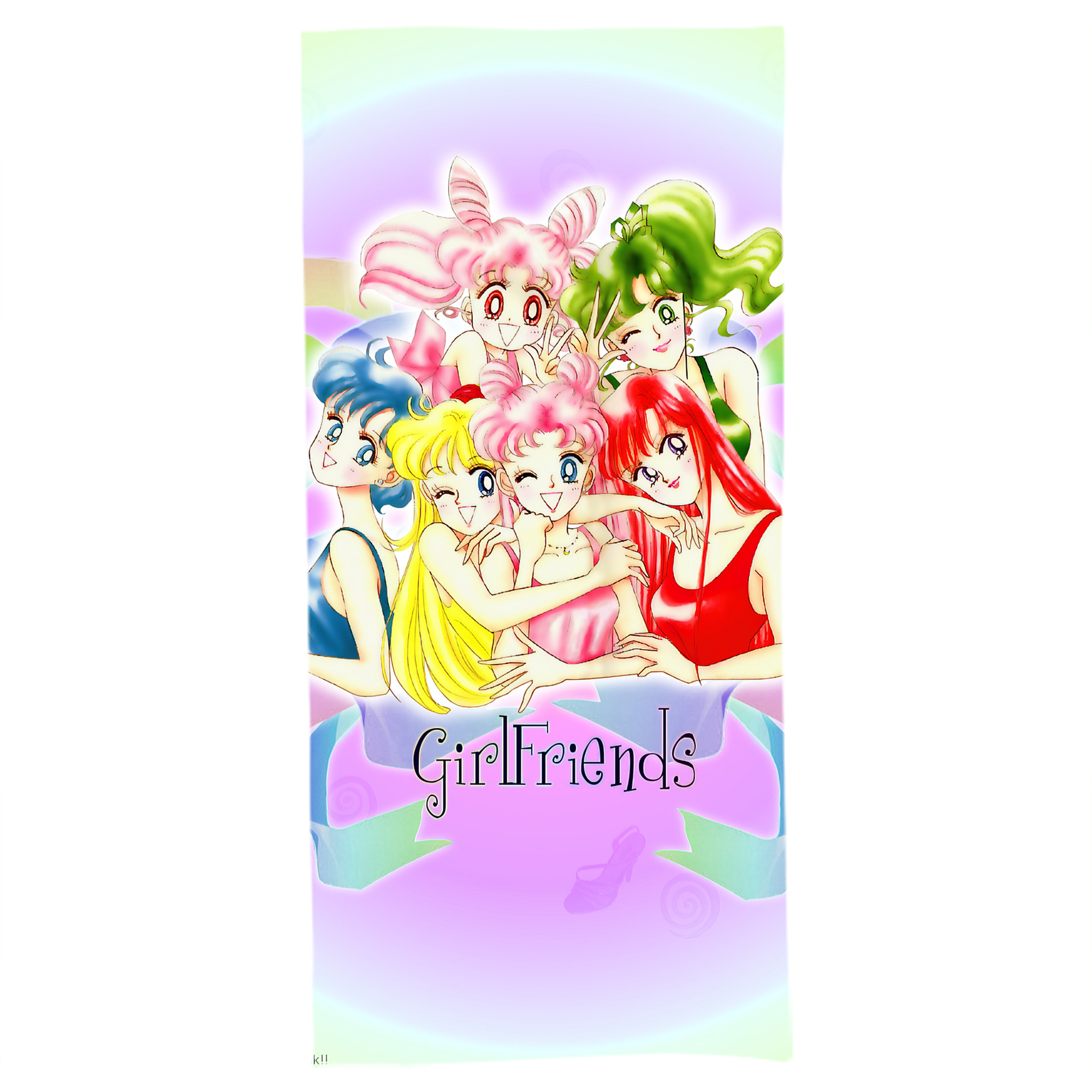 （画像用） 美少女戦士セーラームーン Sailor Moon 大判バスタオル 70×140cm 吸水速乾 柔らかい肌触り