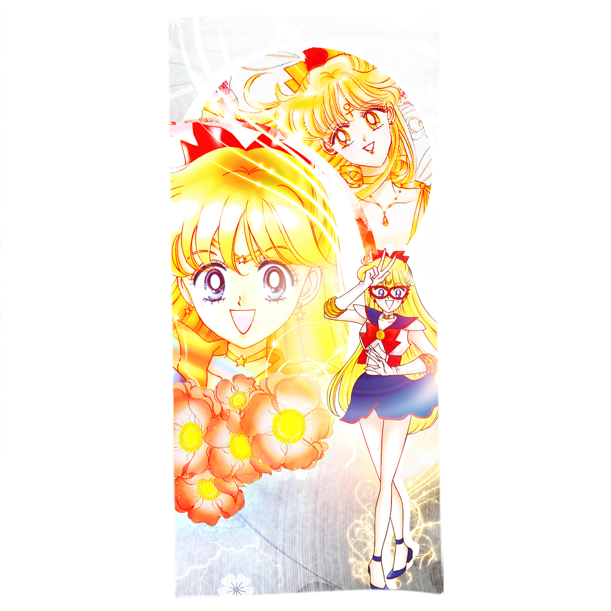 （画像用） 美少女戦士セーラームーン Sailor Moon 大判バスタオル 70×140cm 吸水速乾 柔らかい肌触り