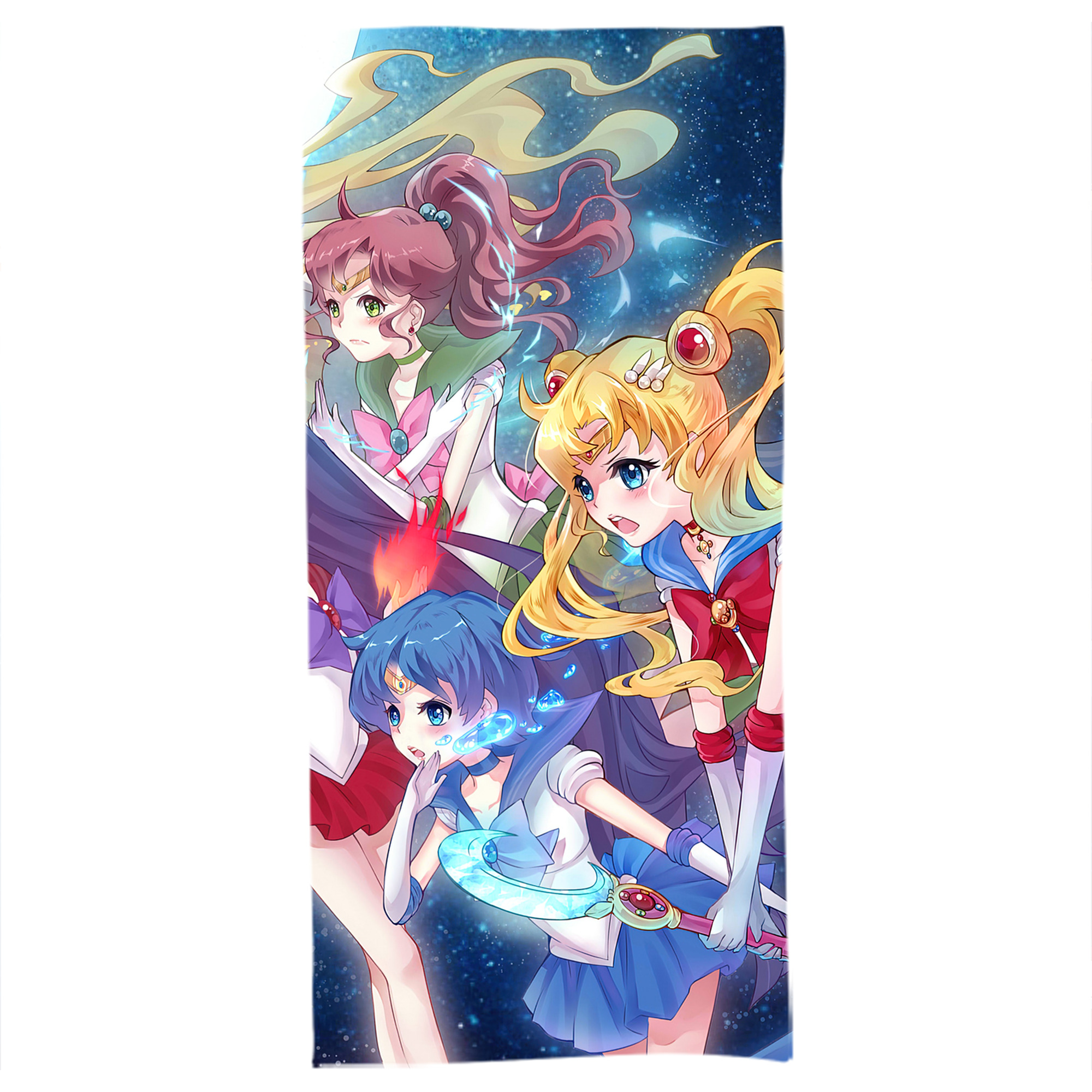 （画像用） 美少女戦士セーラームーン Sailor Moon 大判バスタオル 70×140cm 吸水速乾 柔らかい肌触り