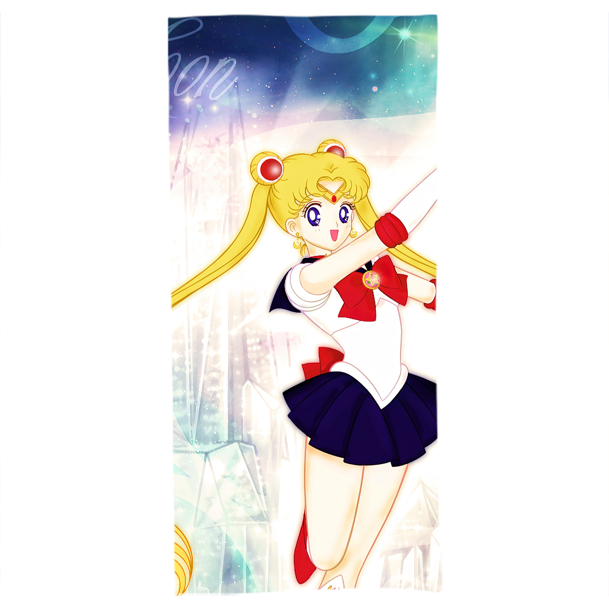 （画像用） 美少女戦士セーラームーン Sailor Moon 大判バスタオル 70×140cm 吸水速乾 柔らかい肌触り