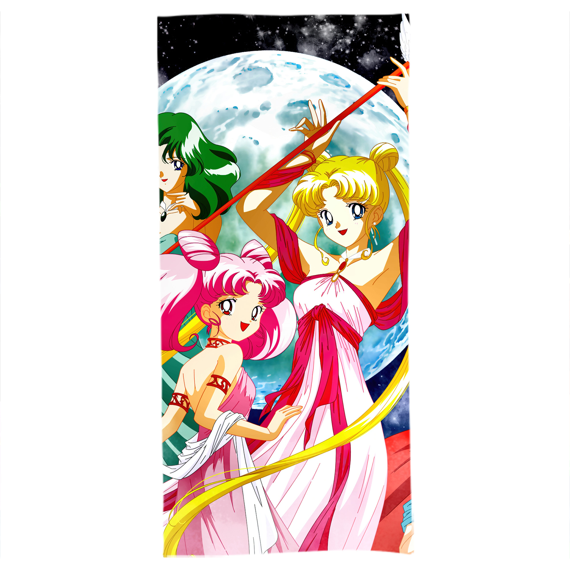 （画像用） 美少女戦士セーラームーン Sailor Moon 大判バスタオル 70×140cm 吸水速乾 柔らかい肌触り