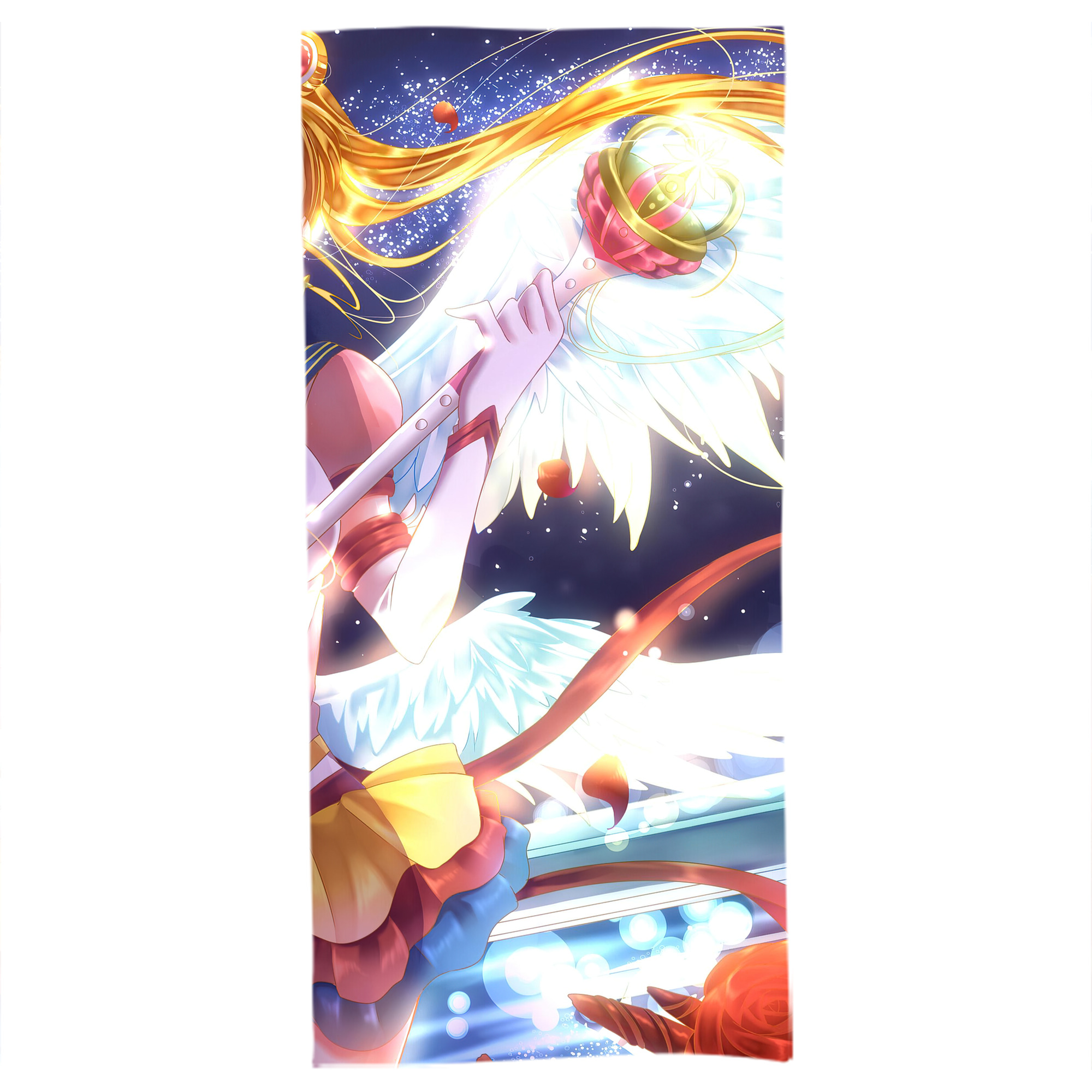 （画像用） 美少女戦士セーラームーン Sailor Moon 大判バスタオル 70×140cm 吸水速乾 柔らかい肌触り