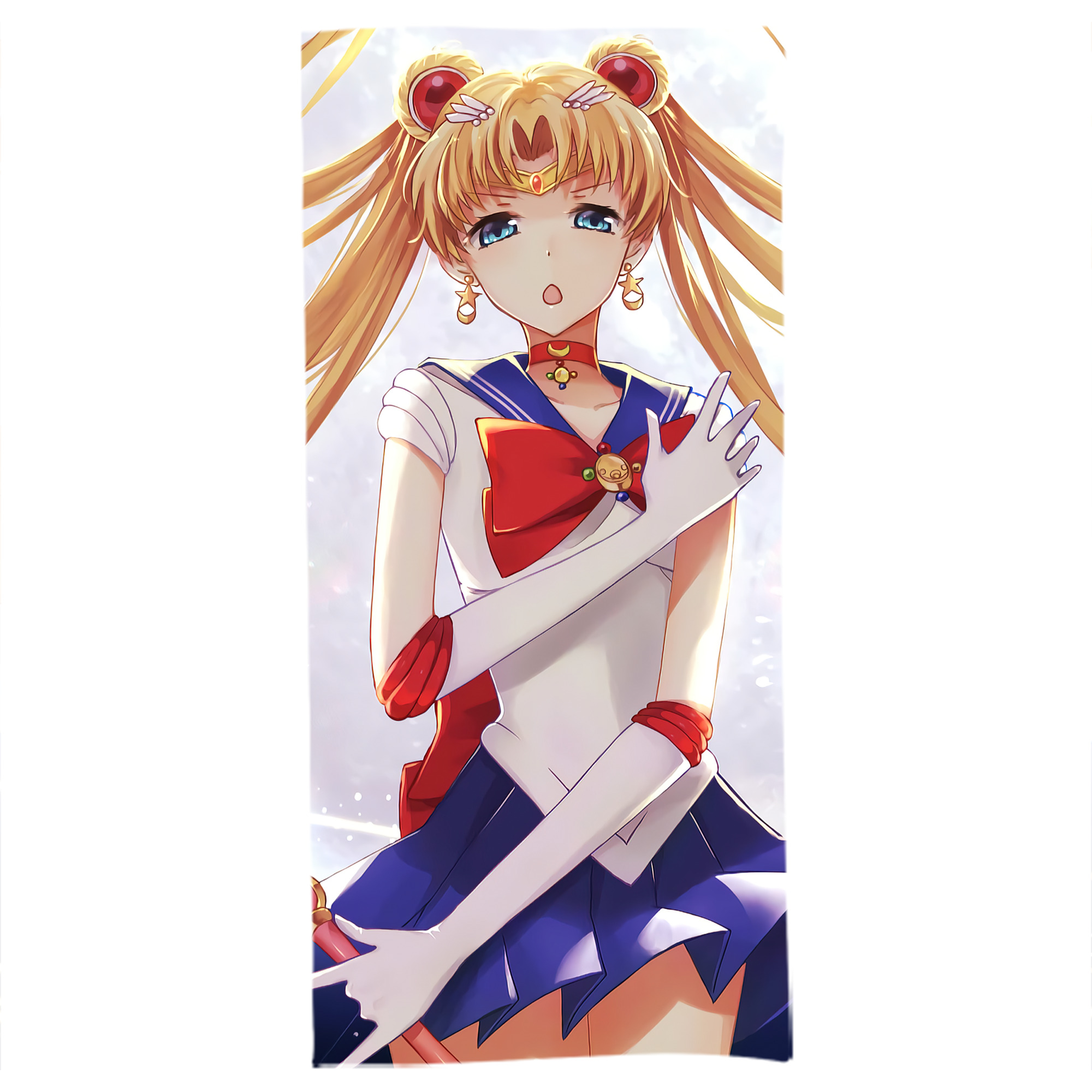 （画像用） 美少女戦士セーラームーン Sailor Moon 大判バスタオル 70×140cm 吸水速乾 柔らかい肌触り
