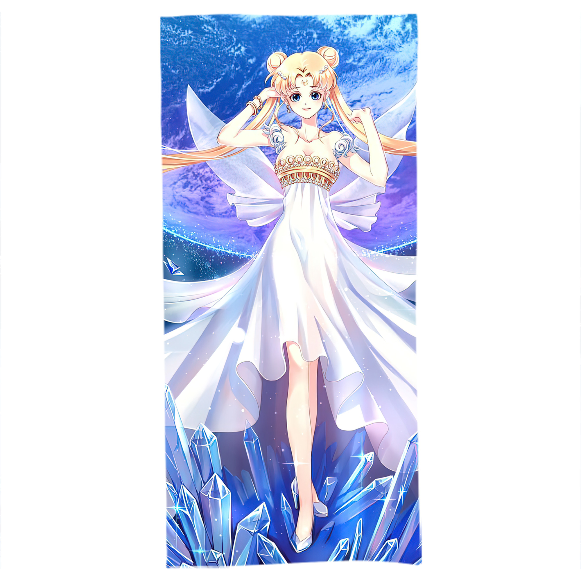 （画像用） 美少女戦士セーラームーン Sailor Moon 大判バスタオル 70×140cm 吸水速乾 柔らかい肌触り