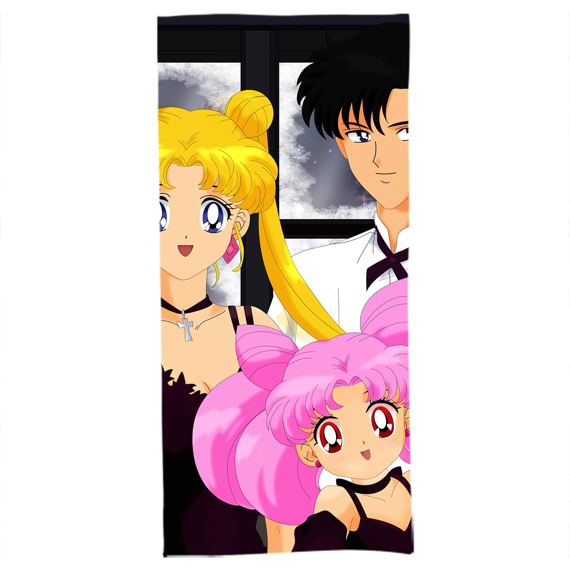 （画像用） 美少女戦士セーラームーン Sailor Moon 大判バスタオル 70×140cm 吸水速乾 柔らかい肌触り