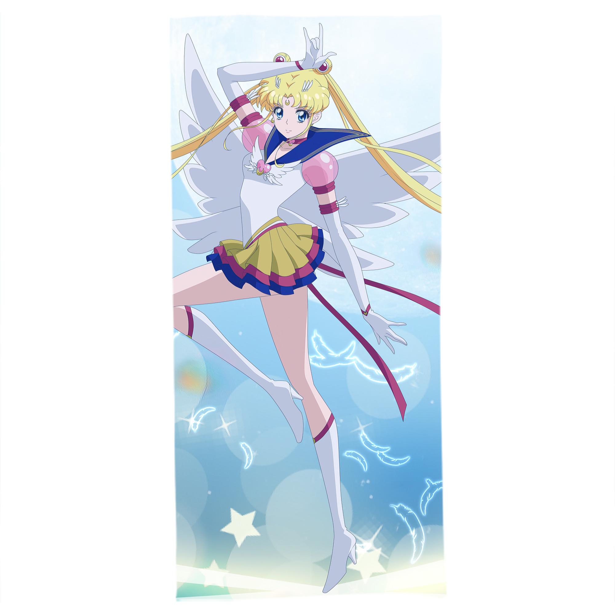 （画像用） 美少女戦士セーラームーン Sailor Moon 大判バスタオル 70×140cm 吸水速乾 柔らかい肌触り