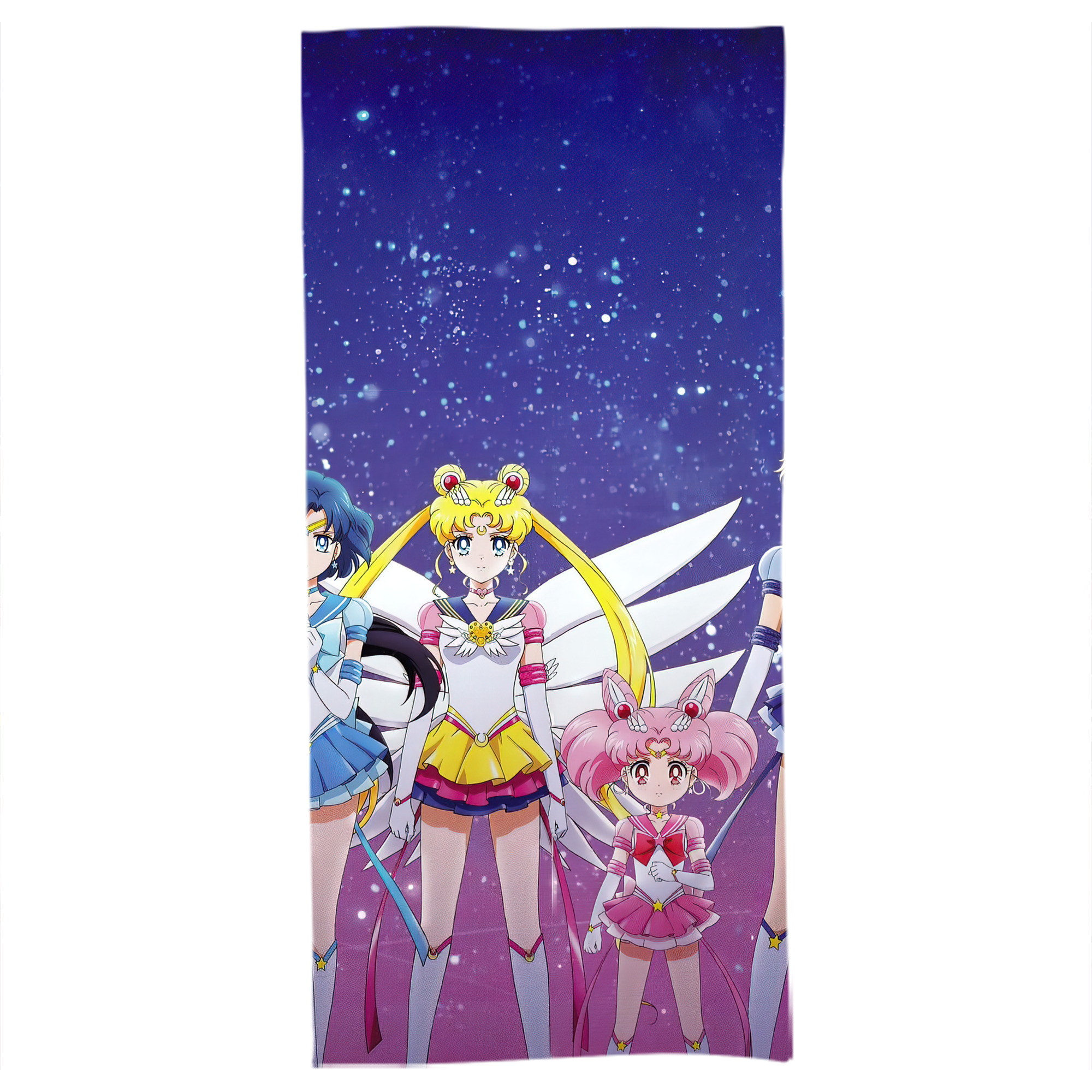 （画像用） 美少女戦士セーラームーン Sailor Moon 大判バスタオル 70×140cm 吸水速乾 柔らかい肌触り