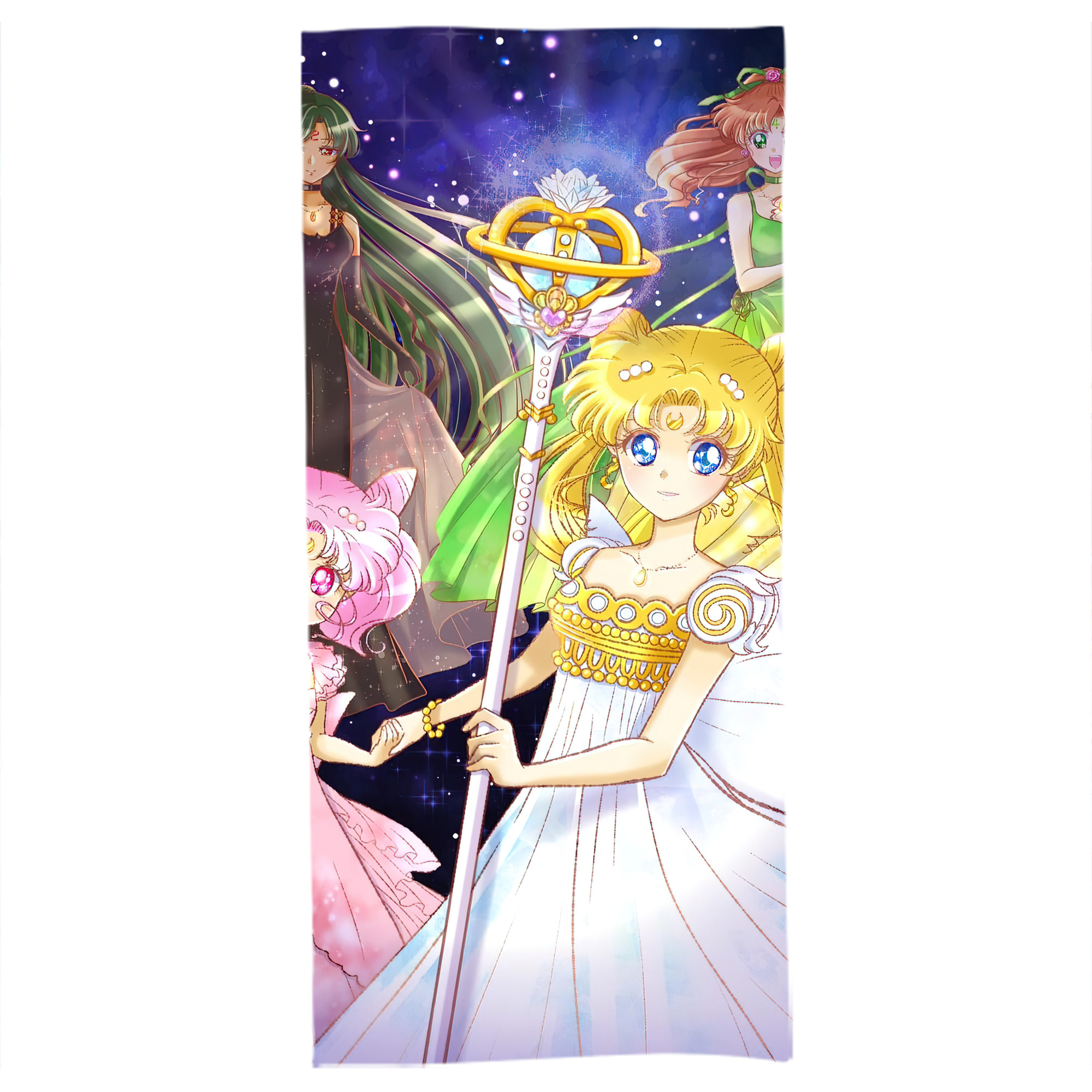 （画像用） 美少女戦士セーラームーン Sailor Moon 大判バスタオル 70×140cm 吸水速乾 柔らかい肌触り