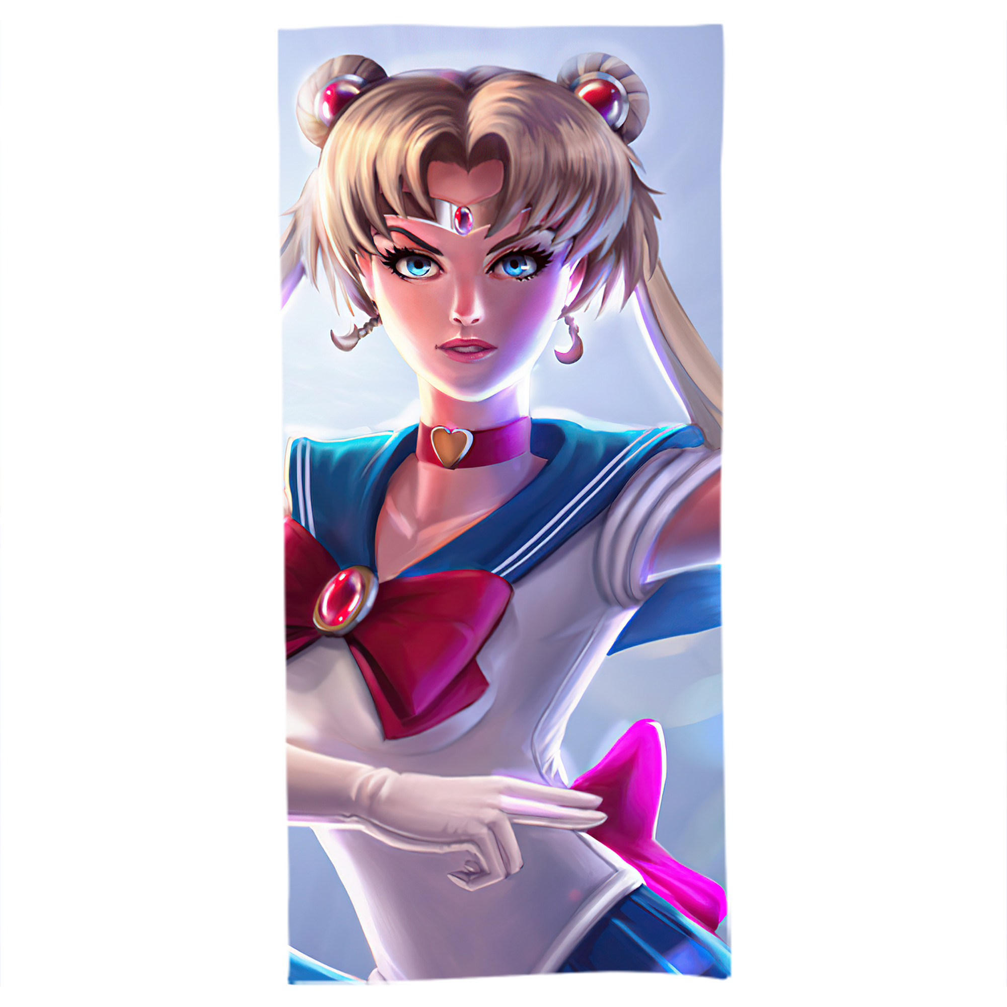 （画像用） 美少女戦士セーラームーン Sailor Moon 大判バスタオル 70×140cm 吸水速乾 柔らかい肌触り