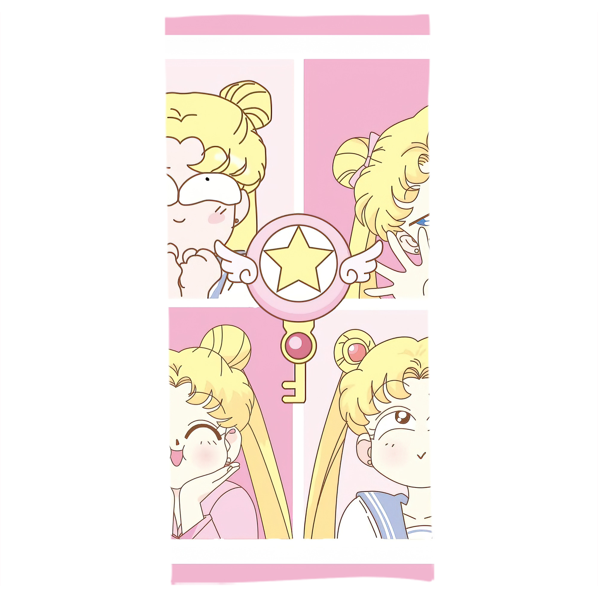 （画像用） 美少女戦士セーラームーン Sailor Moon 大判バスタオル 70×140cm 吸水速乾 柔らかい肌触り