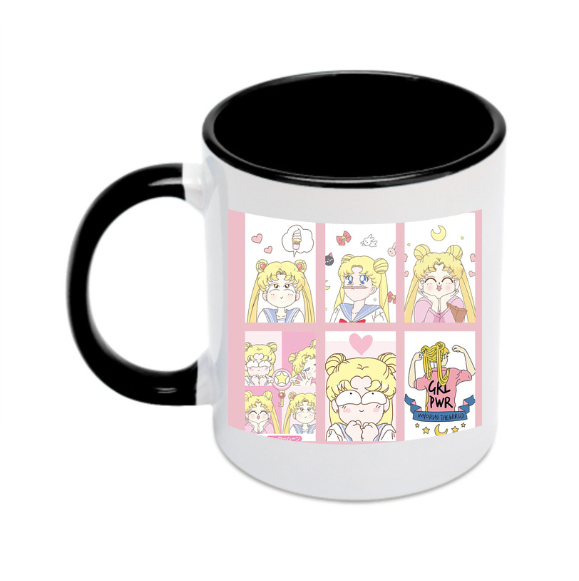 （画像用） 美少女戦士セーラームーン Sailor Moon カラーマグカップ