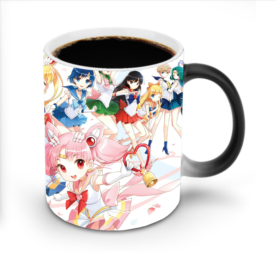 （画像用） 美少女戦士セーラームーン Sailor Moon 温度変色マグカップ