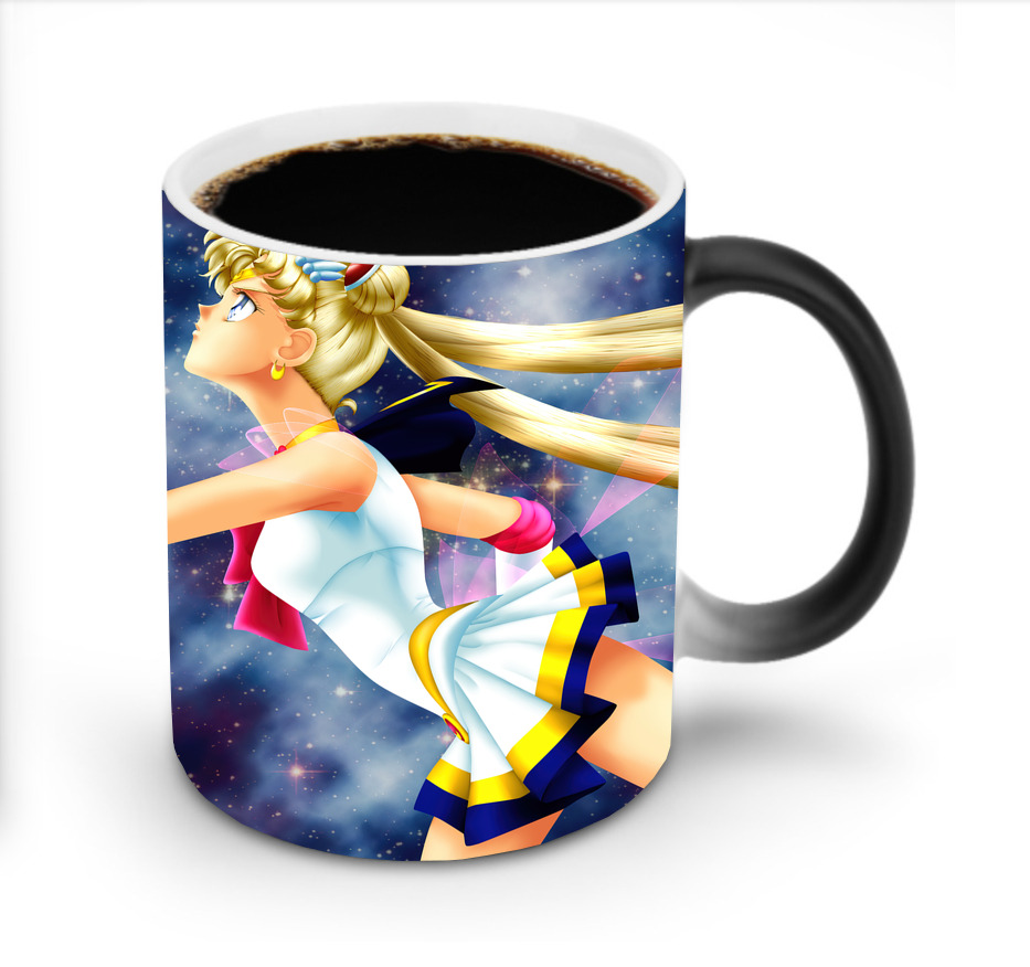 （画像用） 美少女戦士セーラームーン Sailor Moon 温度変色マグカップ