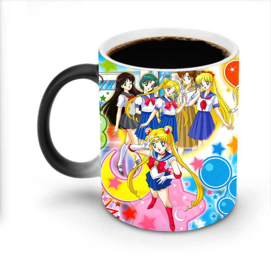 （画像用） 美少女戦士セーラームーン Sailor Moon 温度変色マグカップ