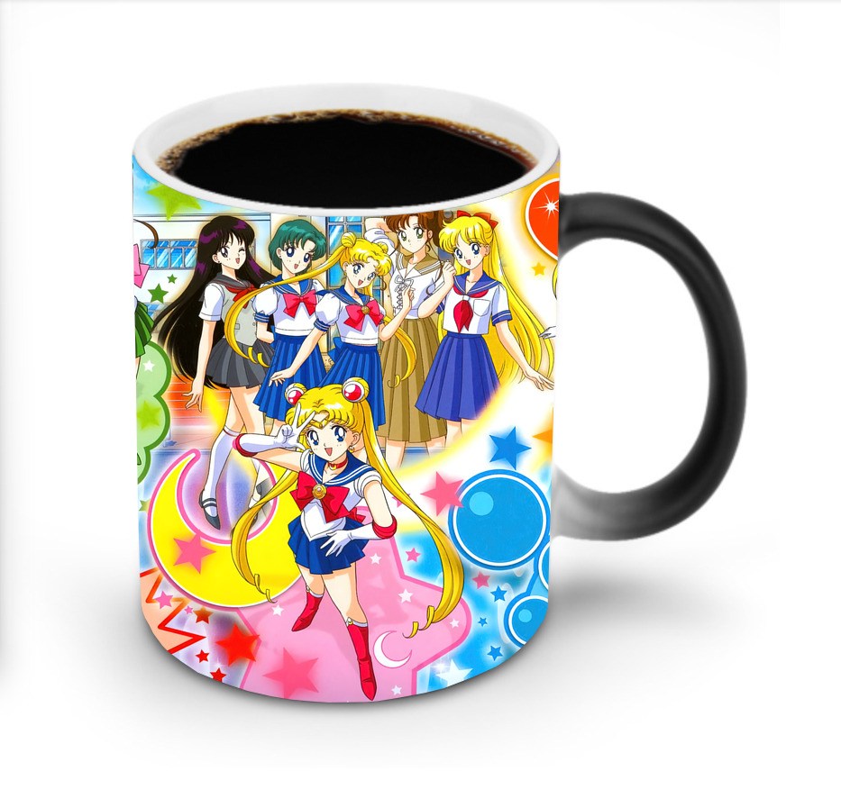 （画像用） 美少女戦士セーラームーン Sailor Moon 温度変色マグカップ