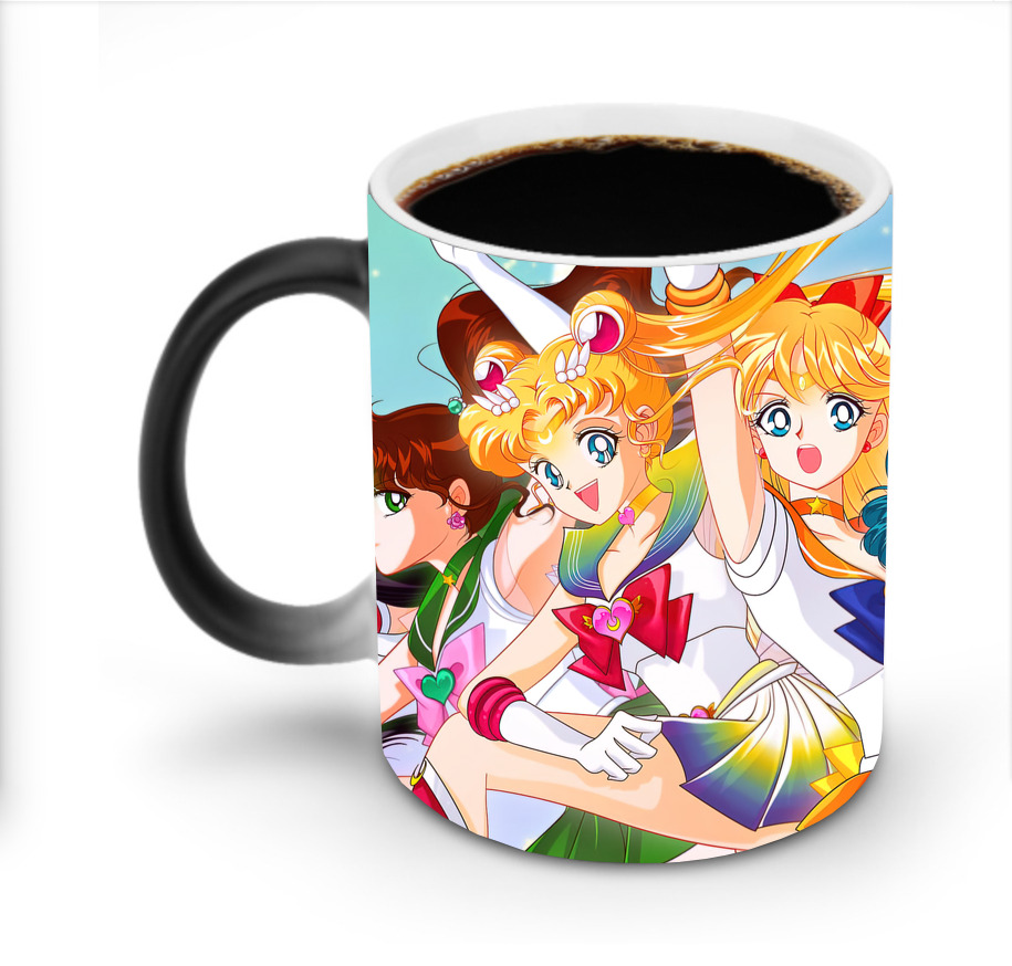 （画像用） 美少女戦士セーラームーン Sailor Moon 温度変色マグカップ