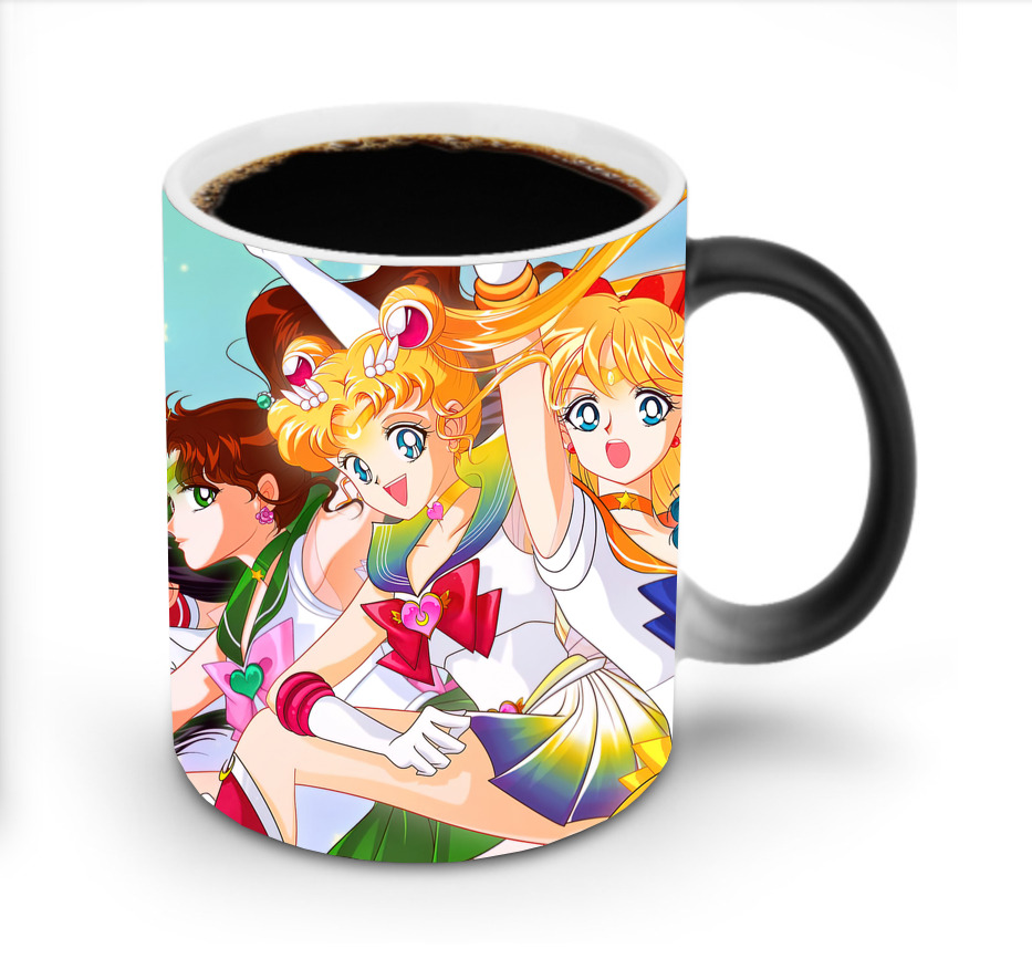 （画像用） 美少女戦士セーラームーン Sailor Moon 温度変色マグカップ