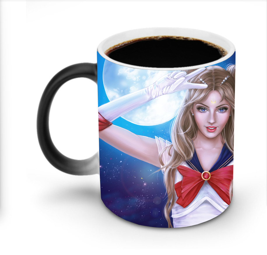 （画像用） 美少女戦士セーラームーン Sailor Moon 温度変色マグカップ