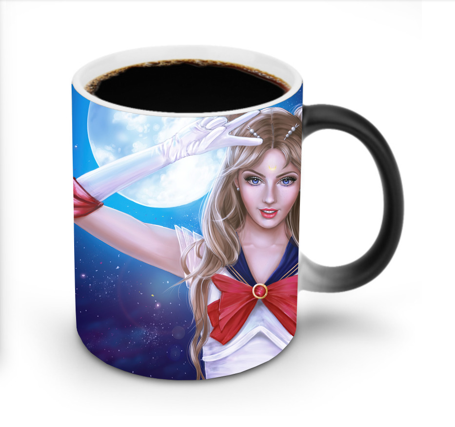 （画像用） 美少女戦士セーラームーン Sailor Moon 温度変色マグカップ