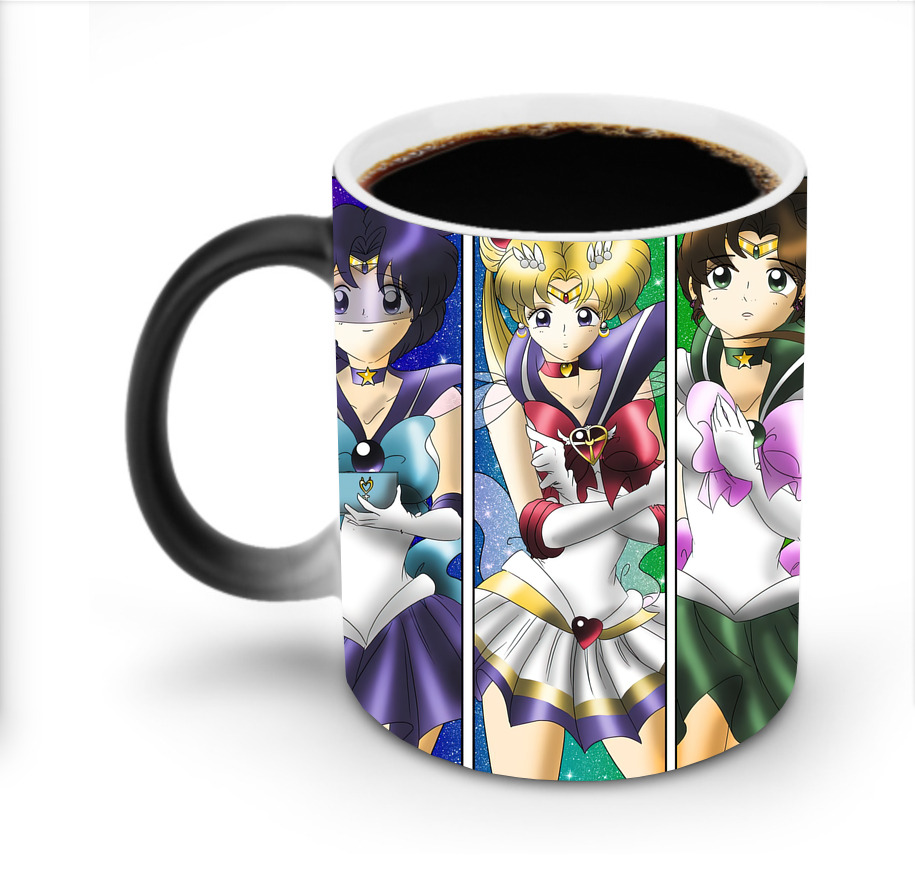 （画像用） 美少女戦士セーラームーン Sailor Moon 温度変色マグカップ