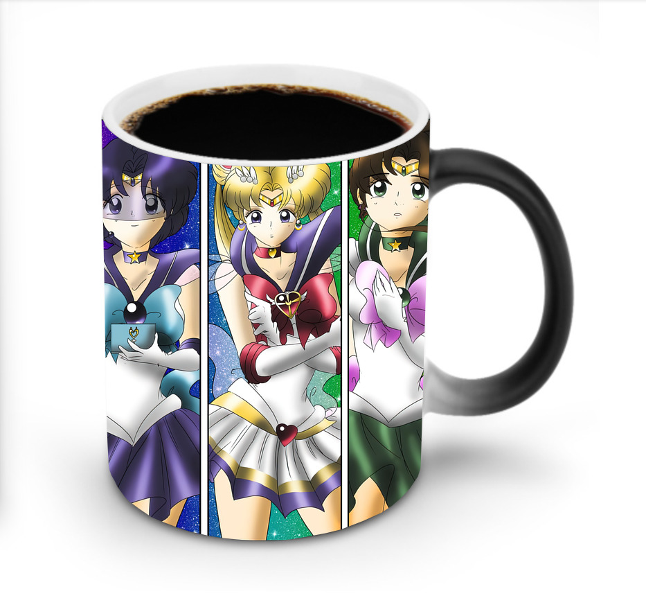 （画像用） 美少女戦士セーラームーン Sailor Moon 温度変色マグカップ