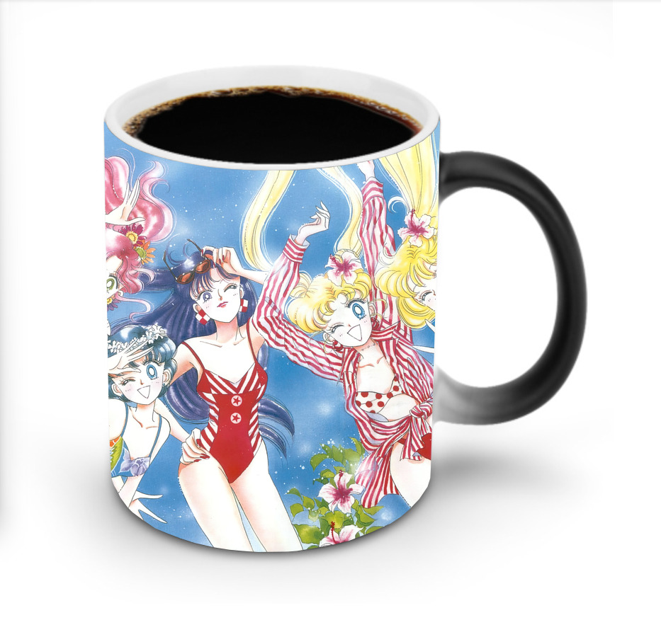 （画像用） 美少女戦士セーラームーン Sailor Moon 温度変色マグカップ