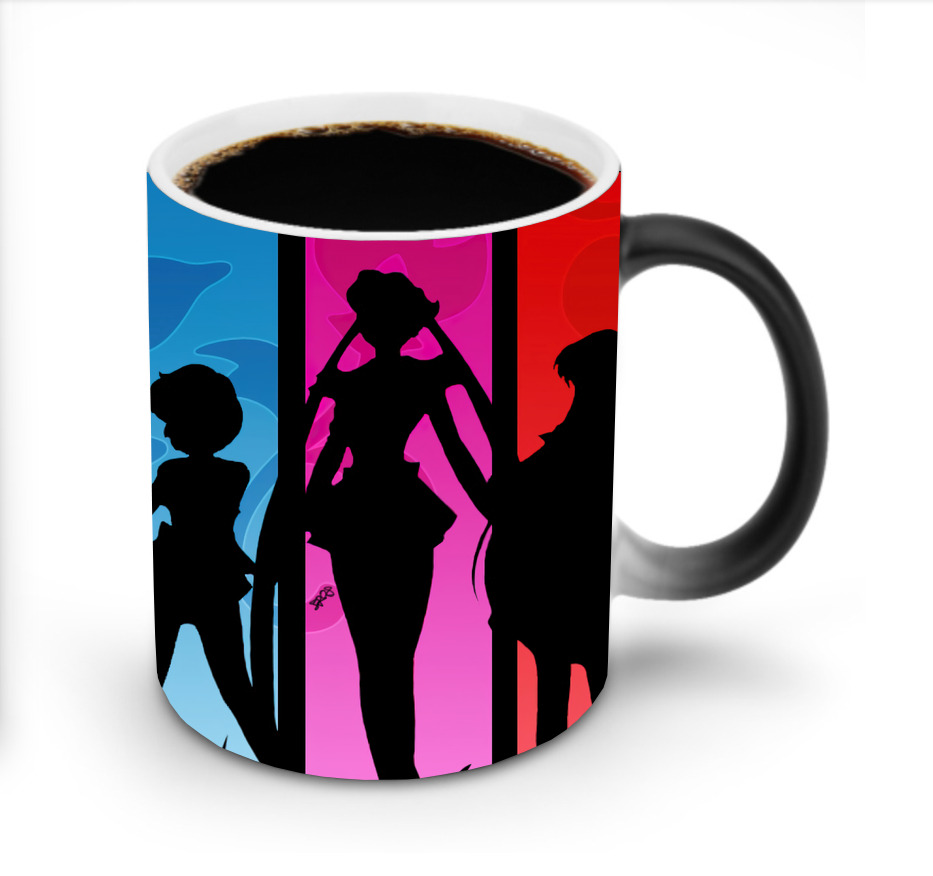 （画像用） 美少女戦士セーラームーン Sailor Moon 温度変色マグカップ