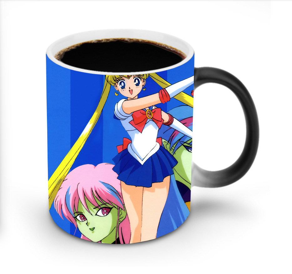 （画像用） 美少女戦士セーラームーン Sailor Moon 温度変色マグカップ