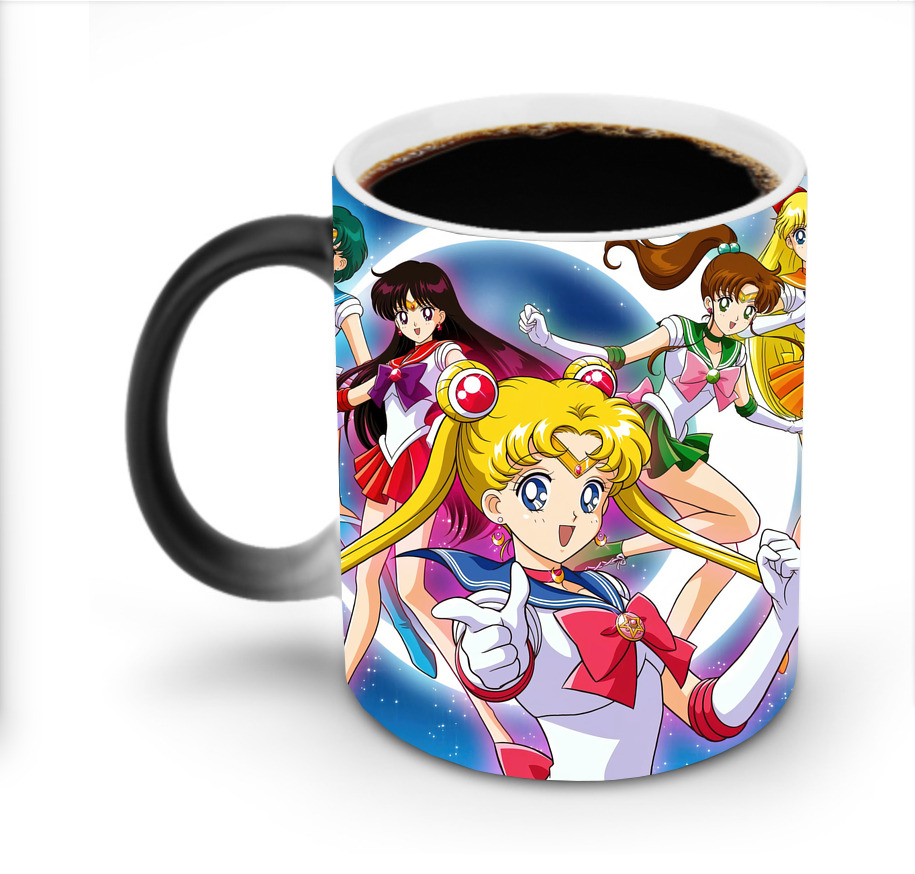（画像用） 美少女戦士セーラームーン Sailor Moon 温度変色マグカップ