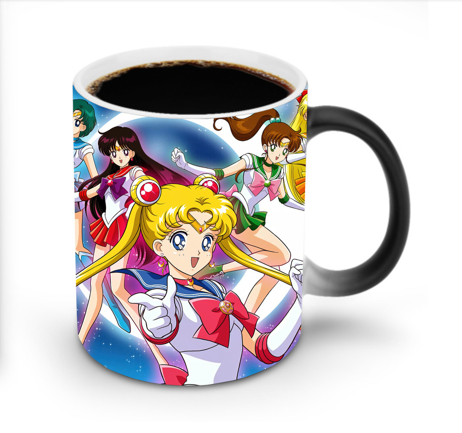 （画像用） 美少女戦士セーラームーン Sailor Moon 温度変色マグカップ