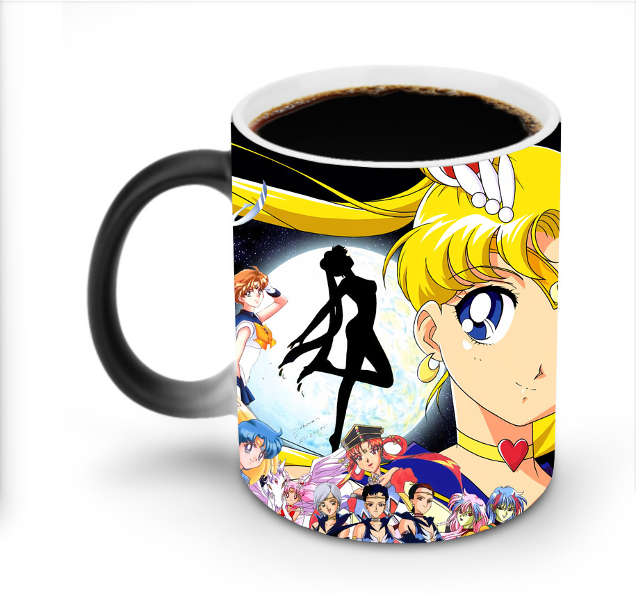 （画像用） 美少女戦士セーラームーン Sailor Moon 温度変色マグカップ