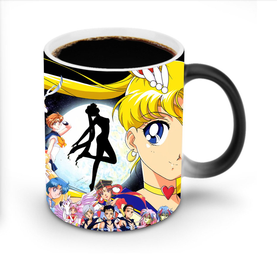 （画像用） 美少女戦士セーラームーン Sailor Moon 温度変色マグカップ